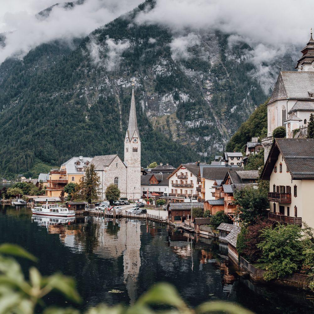 Austria – widok na Alpy