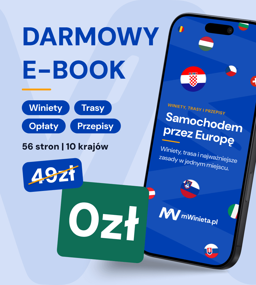 E-book „Samochodem przez Europę” — poradnik o winietach i opłatach drogowych